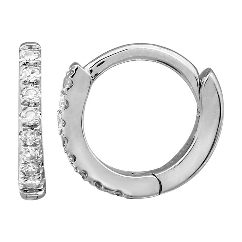 Earrings Earrings in White Gold containing Diamond 457949