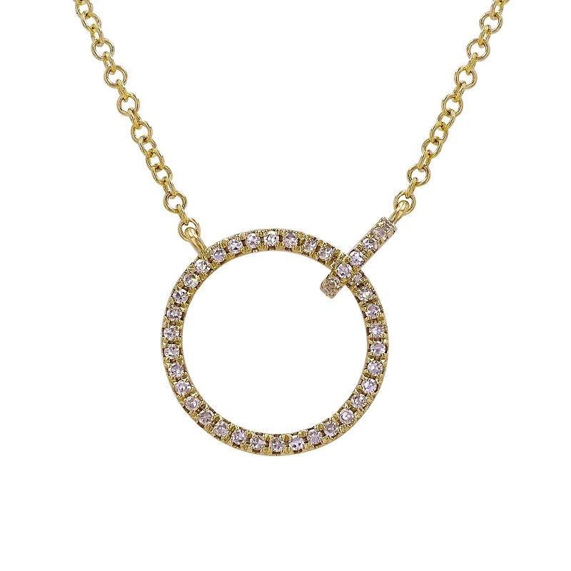 Necklaces Necklaces in Yellow Gold containing Diamond 457955