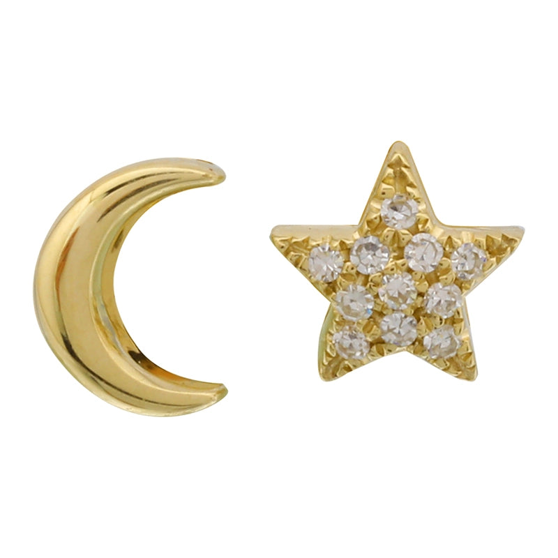 Earrings Earrings in Yellow Gold containing Diamond 457960