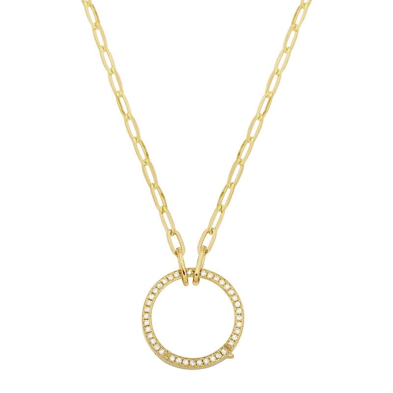 Necklaces Necklaces in Yellow Gold containing Diamond 457964