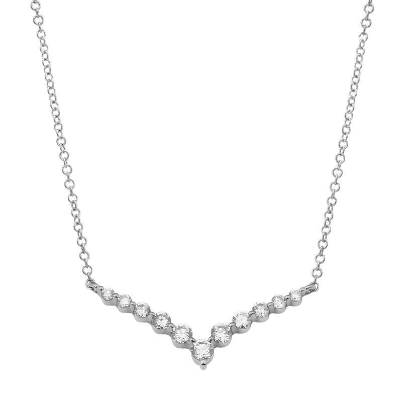 Necklaces Necklaces in White Gold containing Diamond 457965
