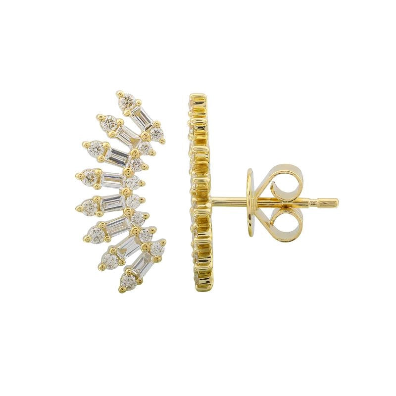 Earrings Earrings in Yellow Gold containing Diamond 457972