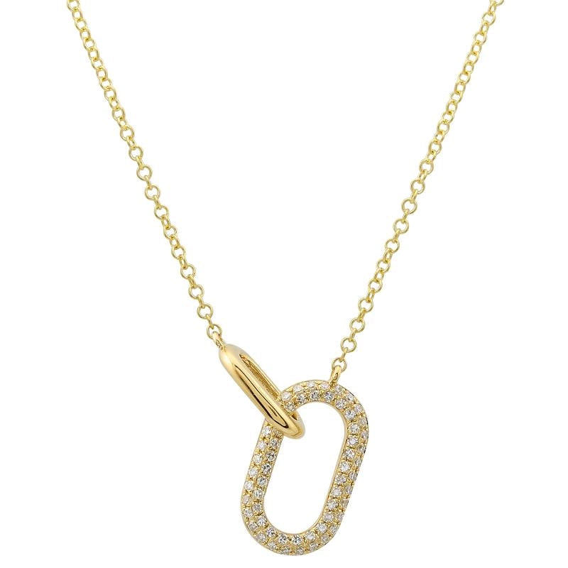 Necklaces Necklaces in Yellow Gold containing Diamond 457974