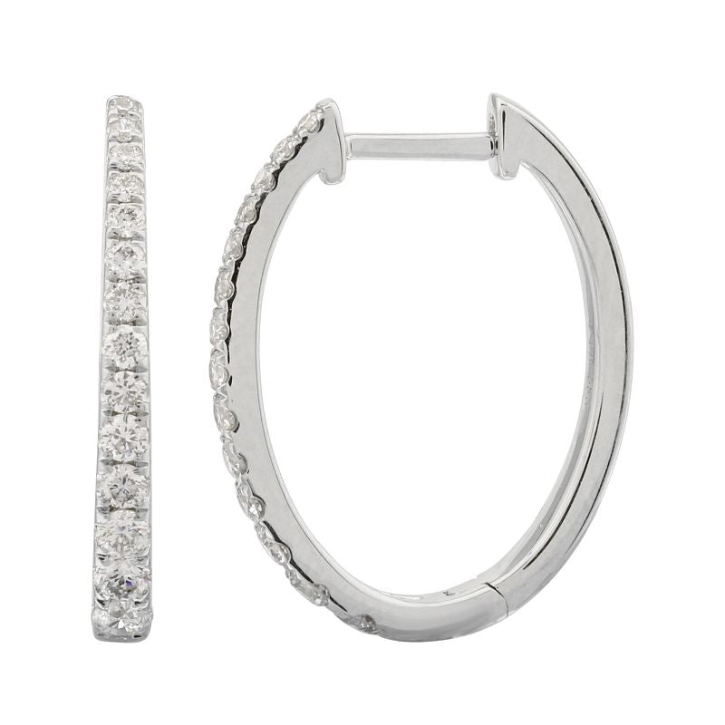 Earrings Earrings in White Gold containing Diamond 457977
