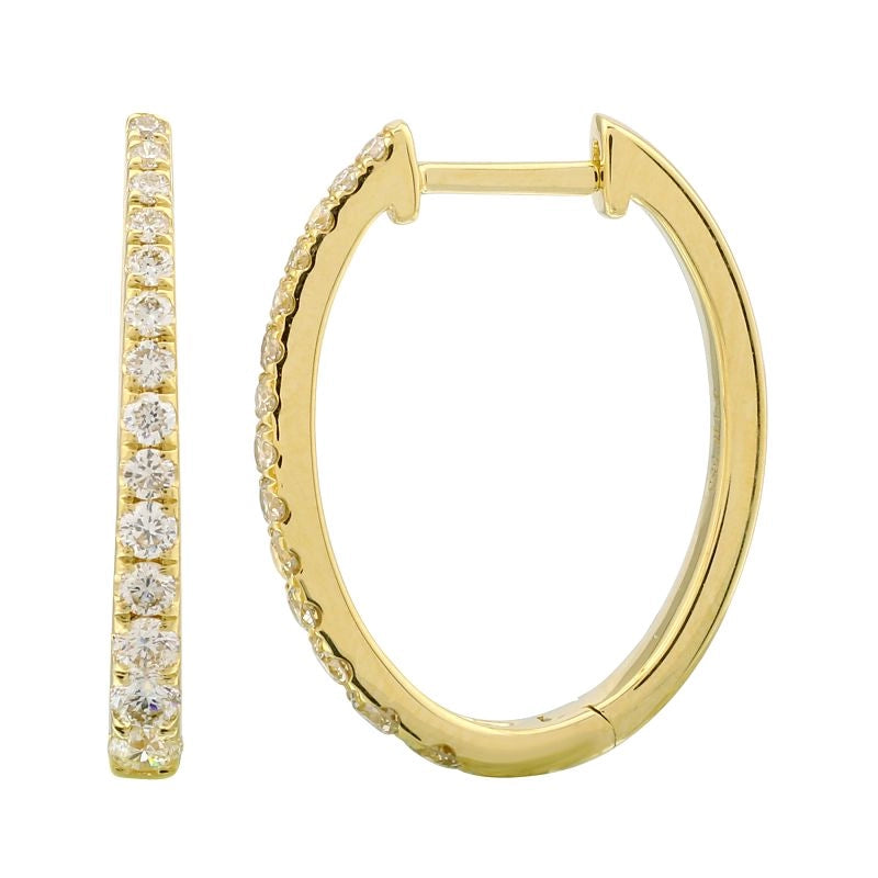Earrings Earrings in Yellow Gold containing Diamond 457978