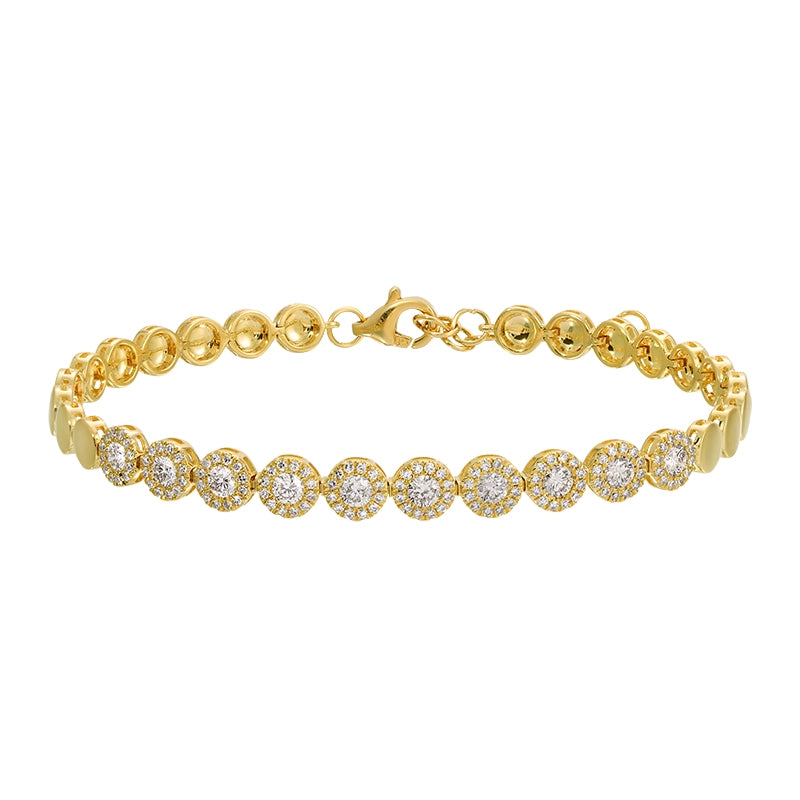 Bracelets Bracelets in Yellow Gold containing Diamond 457981