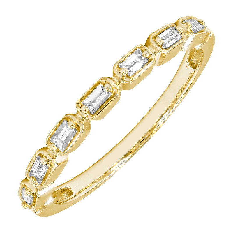 Wedding Bands Wedding Rings in Yellow Gold containing Diamond 457997