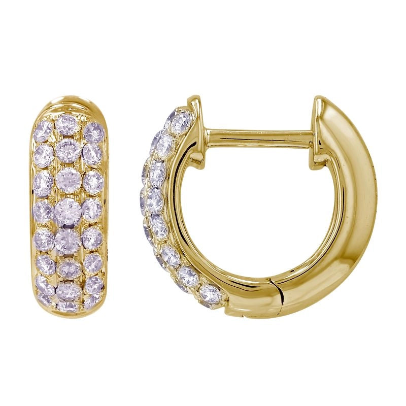 Earrings Earrings in Yellow Gold containing Diamond 458005