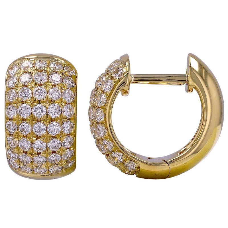 Earrings Earrings in Yellow Gold containing Diamond 458006