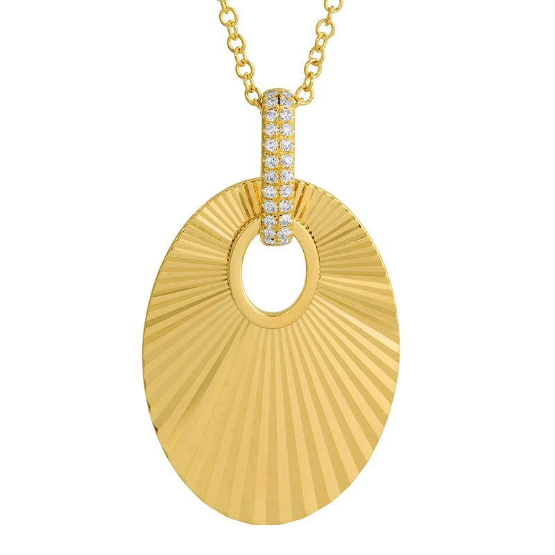 Necklaces Necklaces in Yellow Gold containing Diamond 458007