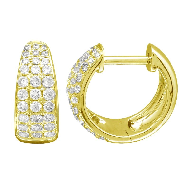 Earrings Earrings in Yellow Gold containing Diamond 458021