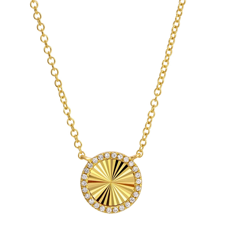 Necklaces Necklaces in Yellow Gold containing Diamond 458034