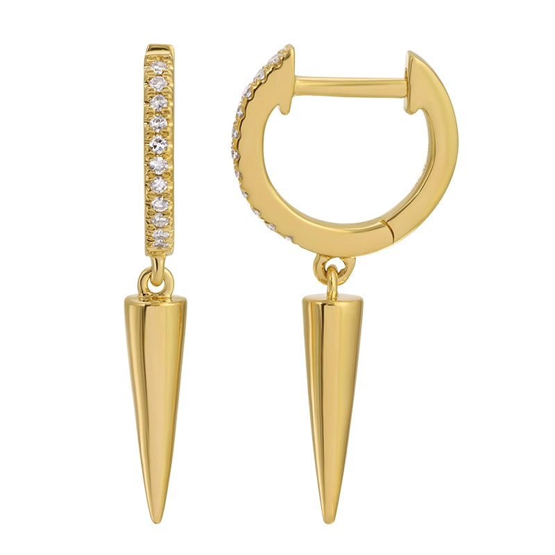Earrings Earrings in Yellow Gold containing Diamond 458039