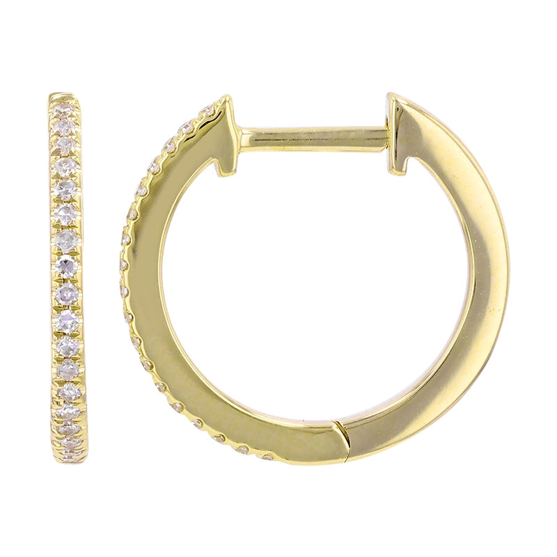 Earrings Earrings in Yellow Gold containing Diamond 458047