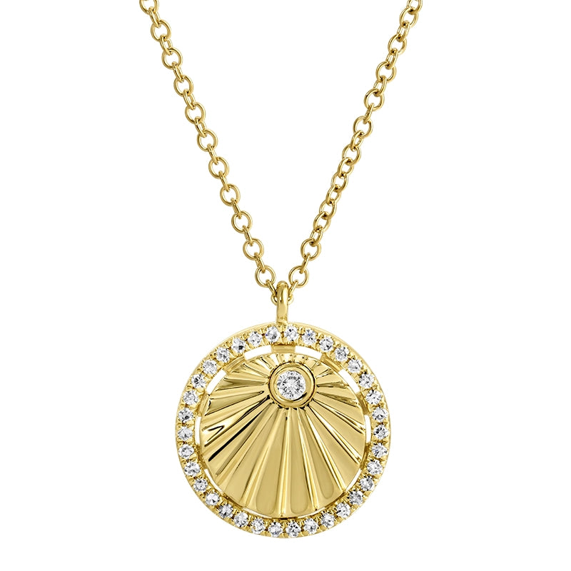 Necklaces Necklaces in Yellow Gold containing Diamond 458055