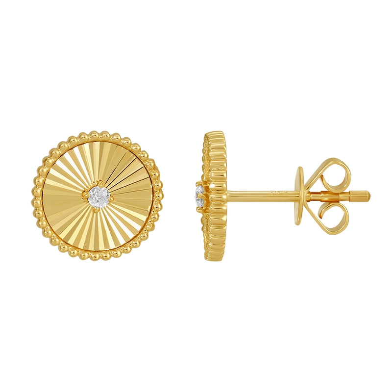 Earrings Earrings in Yellow Gold containing Diamond 458057