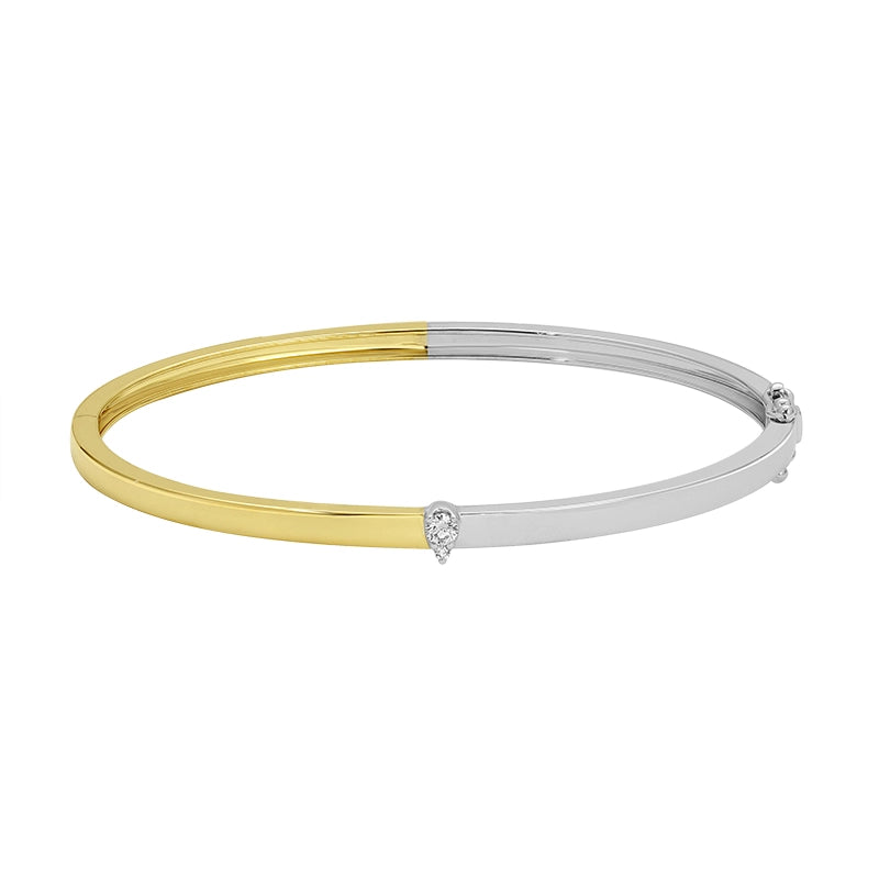 Bracelets Bracelets in Mixed Metals containing Diamond 458063