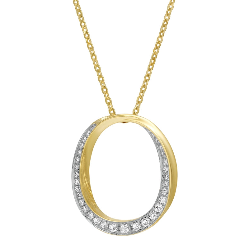 Necklaces Necklaces in Mixed Metals containing Diamond 458070