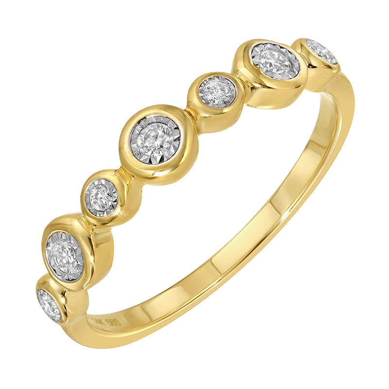 Wedding Bands Rings in Yellow Gold containing Diamond 458084