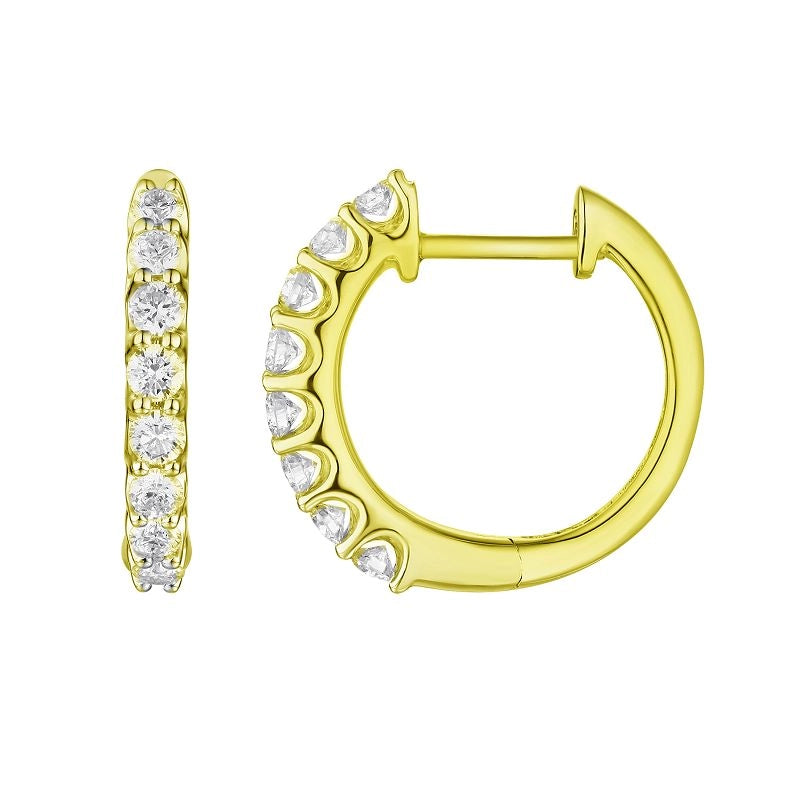Earrings Earrings in Yellow Gold containing Diamond 458097
