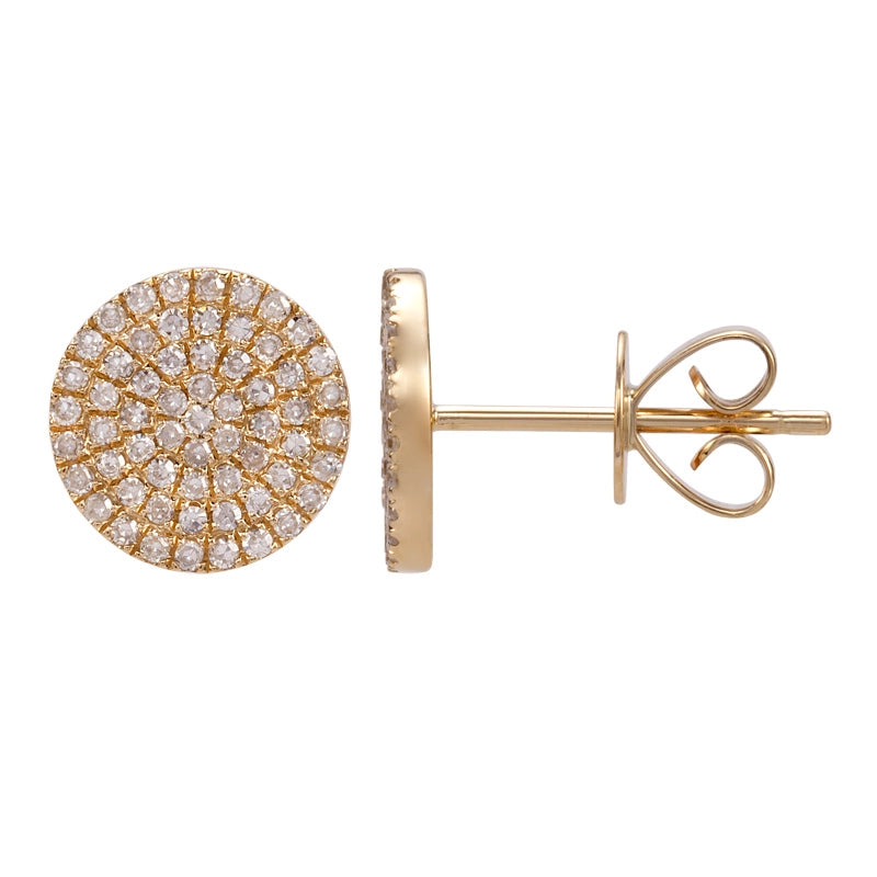 Earrings Earrings in Yellow Gold containing Diamond 458101