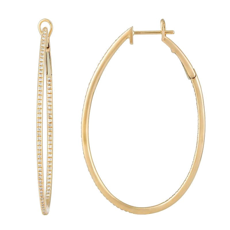 Earrings Earrings in Yellow Gold containing Diamond 458103