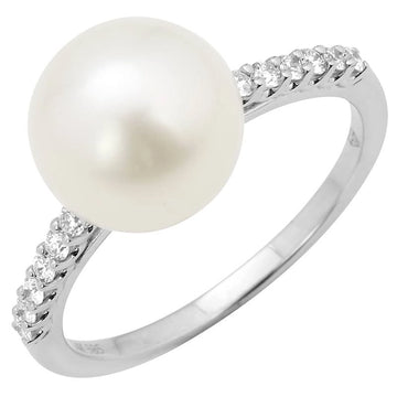 Rings Rings in White Gold containing Diamond, Pearl 458119