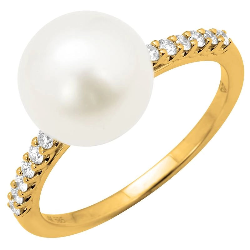 Rings Rings in Yellow Gold containing Diamond, Pearl 458120