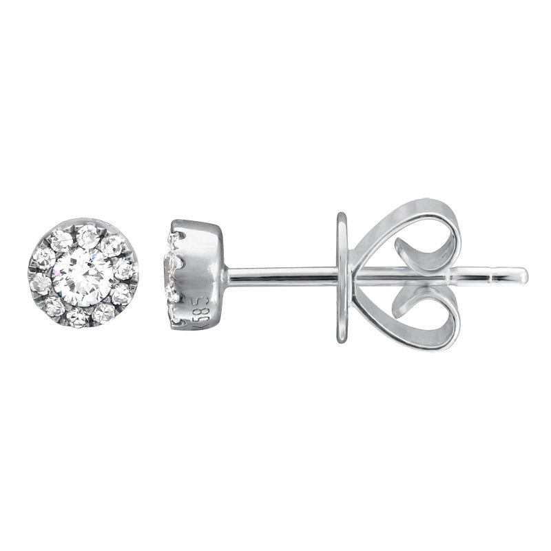 Earrings Earrings in White Gold containing Diamond 458129
