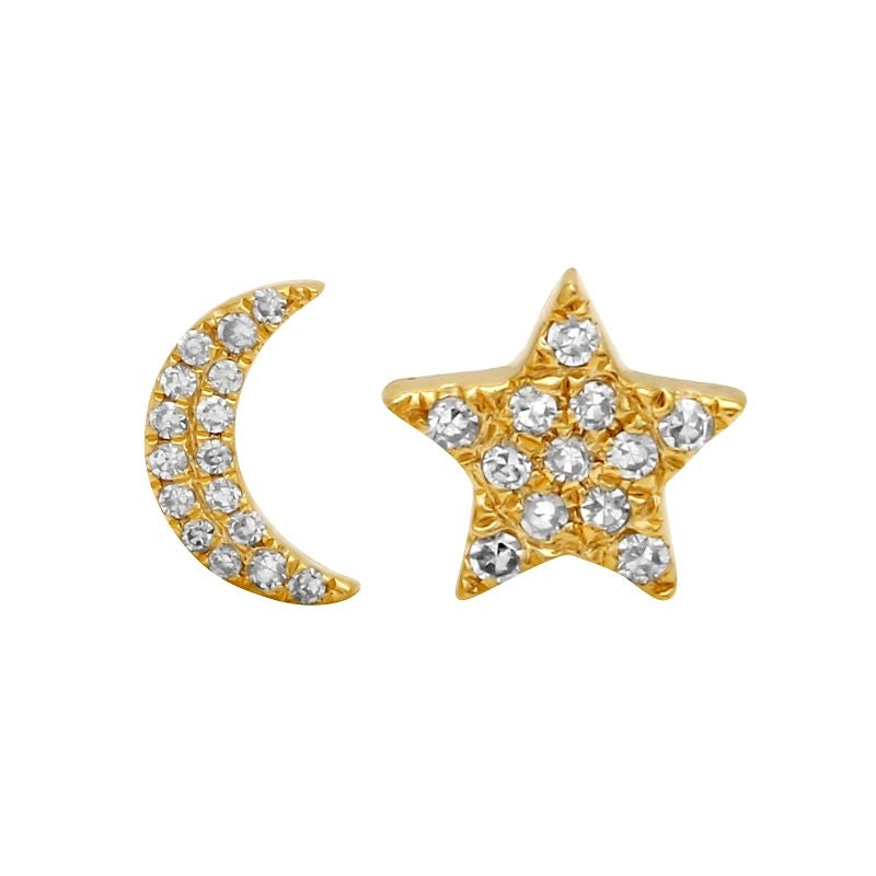Earrings Earrings in Yellow Gold containing Diamond 458146