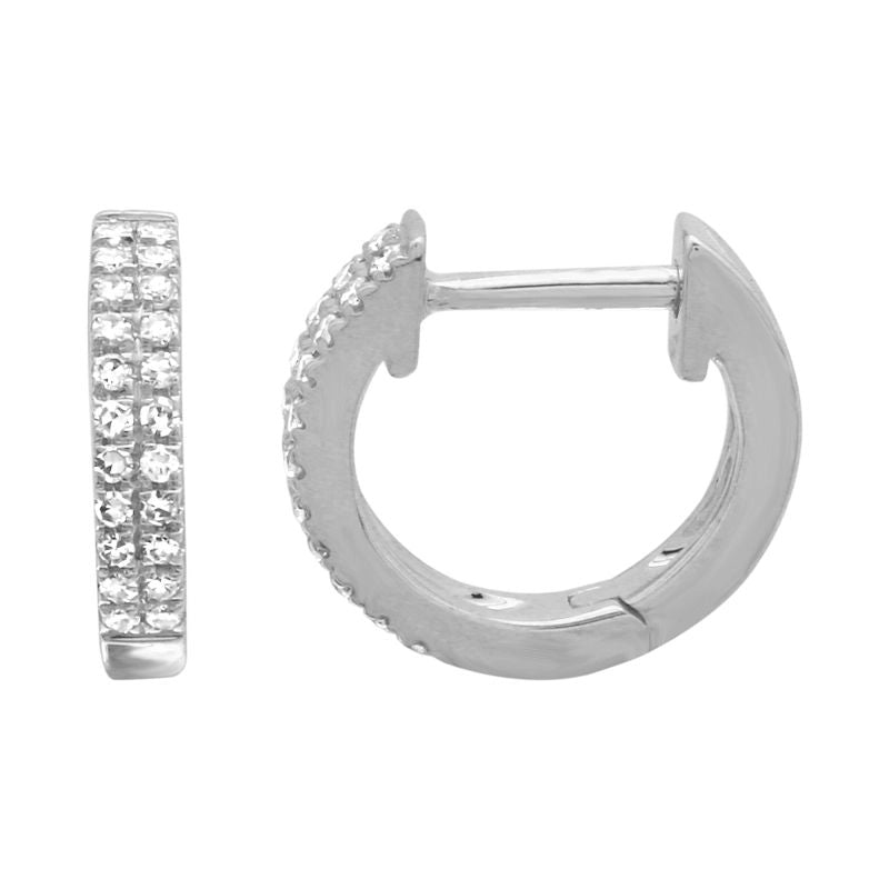 Earrings Earrings in White Gold containing Diamond 458149