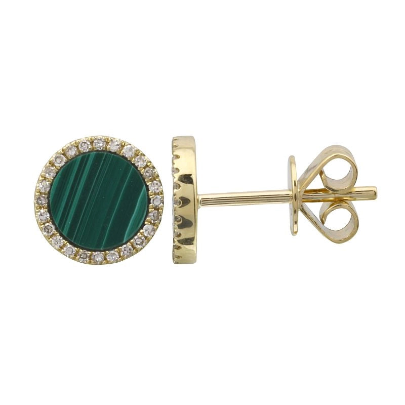 Earrings Earrings in Yellow Gold containing Other, Multi-gemstone, Diamond 458158