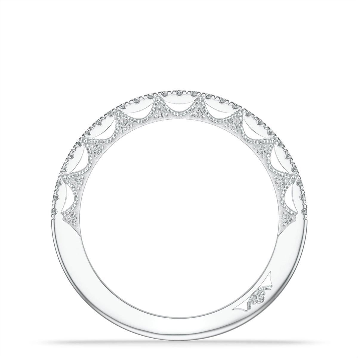 Tacori Wedding Rings in Platinum/Palladium containing Diamond 458181