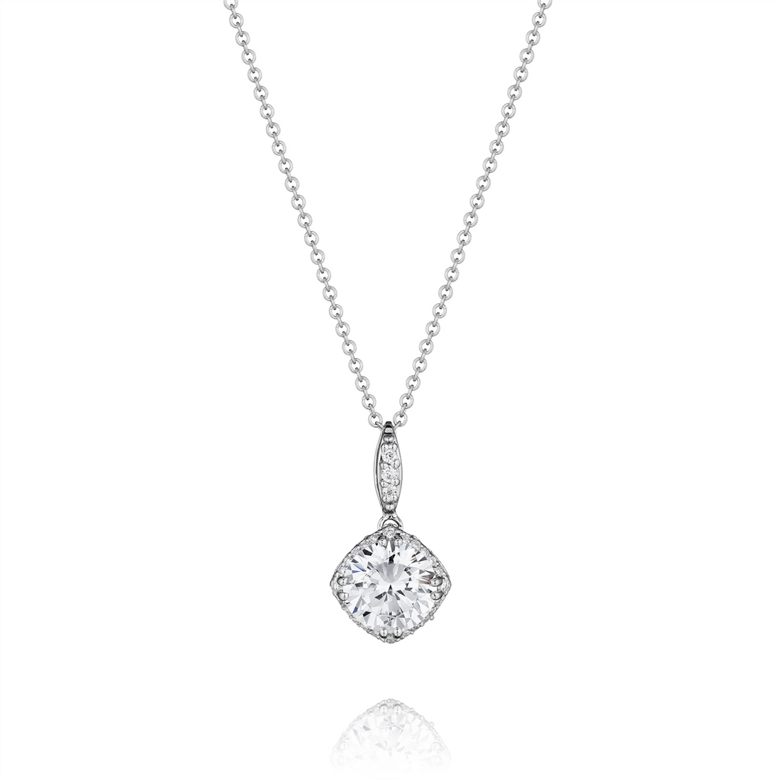 Tacori Necklaces in Platinum/Palladium containing Diamond FP 642 7.5 PLT