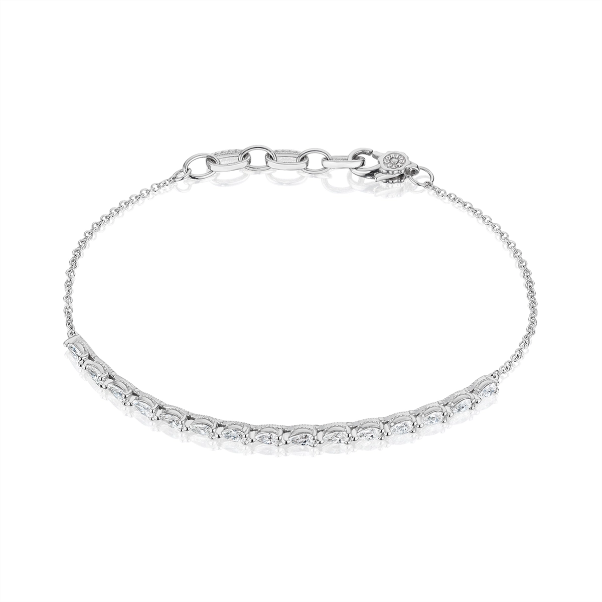 Tacori Bracelets in White Gold containing Diamond FB 675 6.5 W