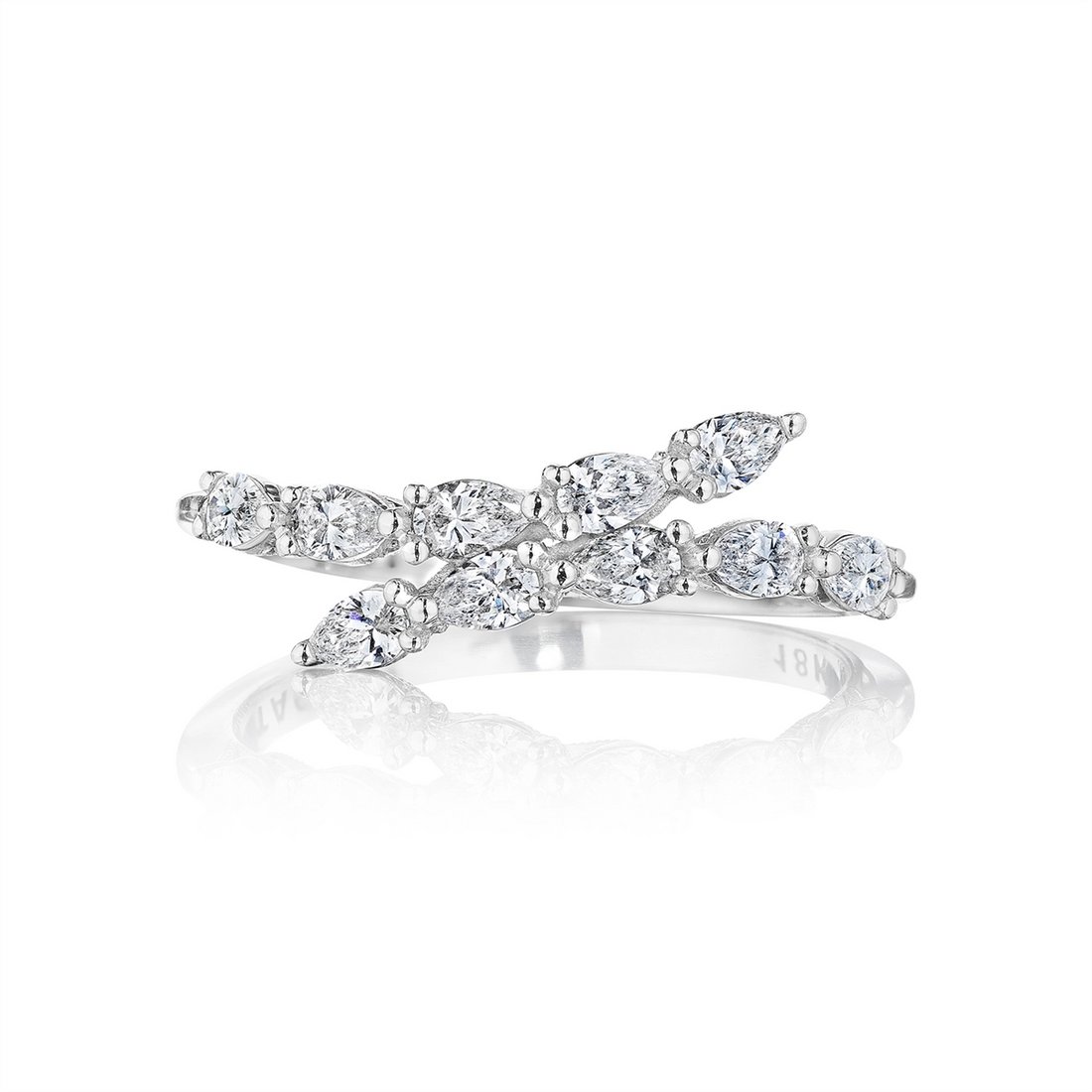 Tacori Rings in White Gold containing Diamond FR 829 W