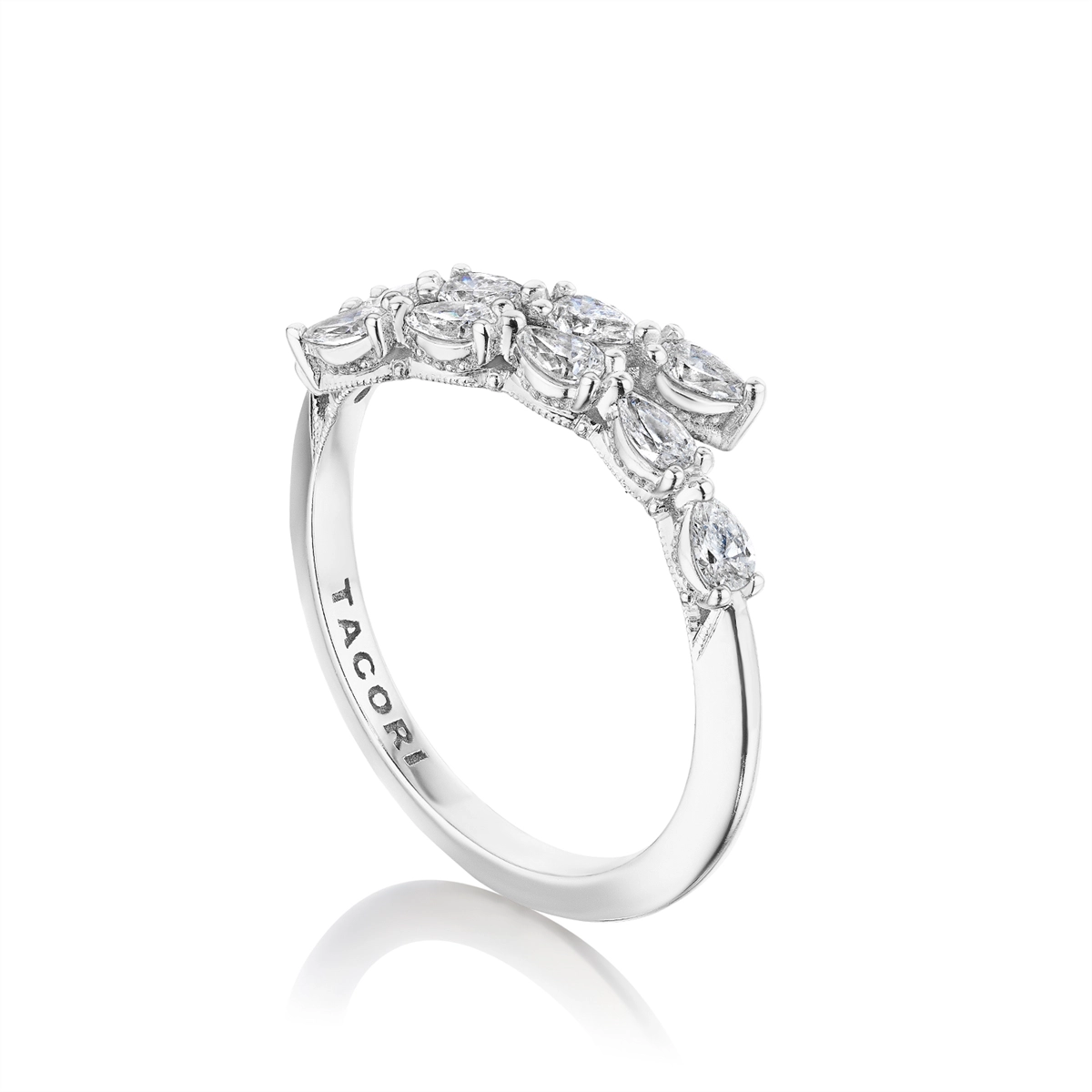 Tacori Rings in White Gold containing Diamond FR 829 W