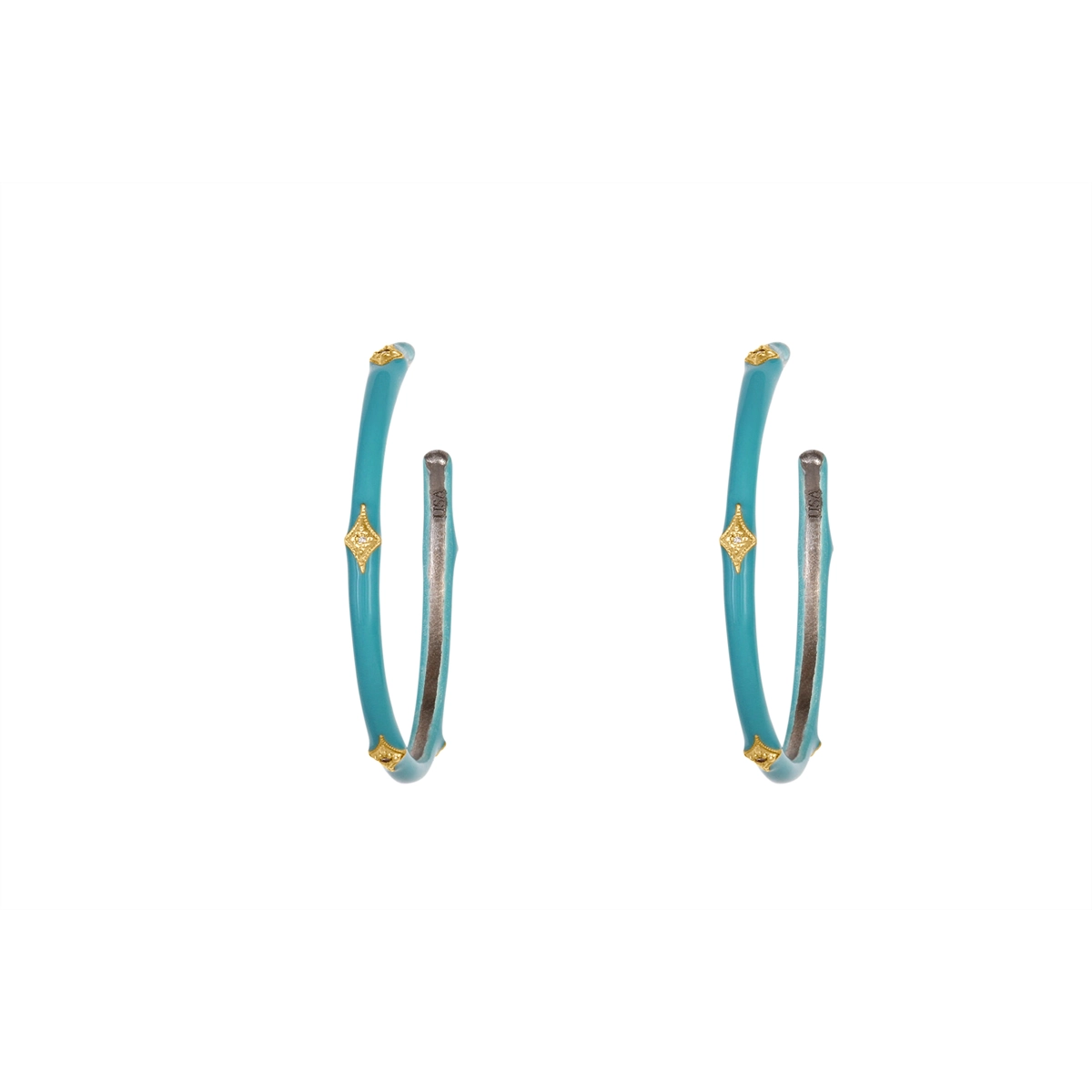 Armenta Earrings in Mixed Metals containing Other, Multi-gemstone, Diamond 16220