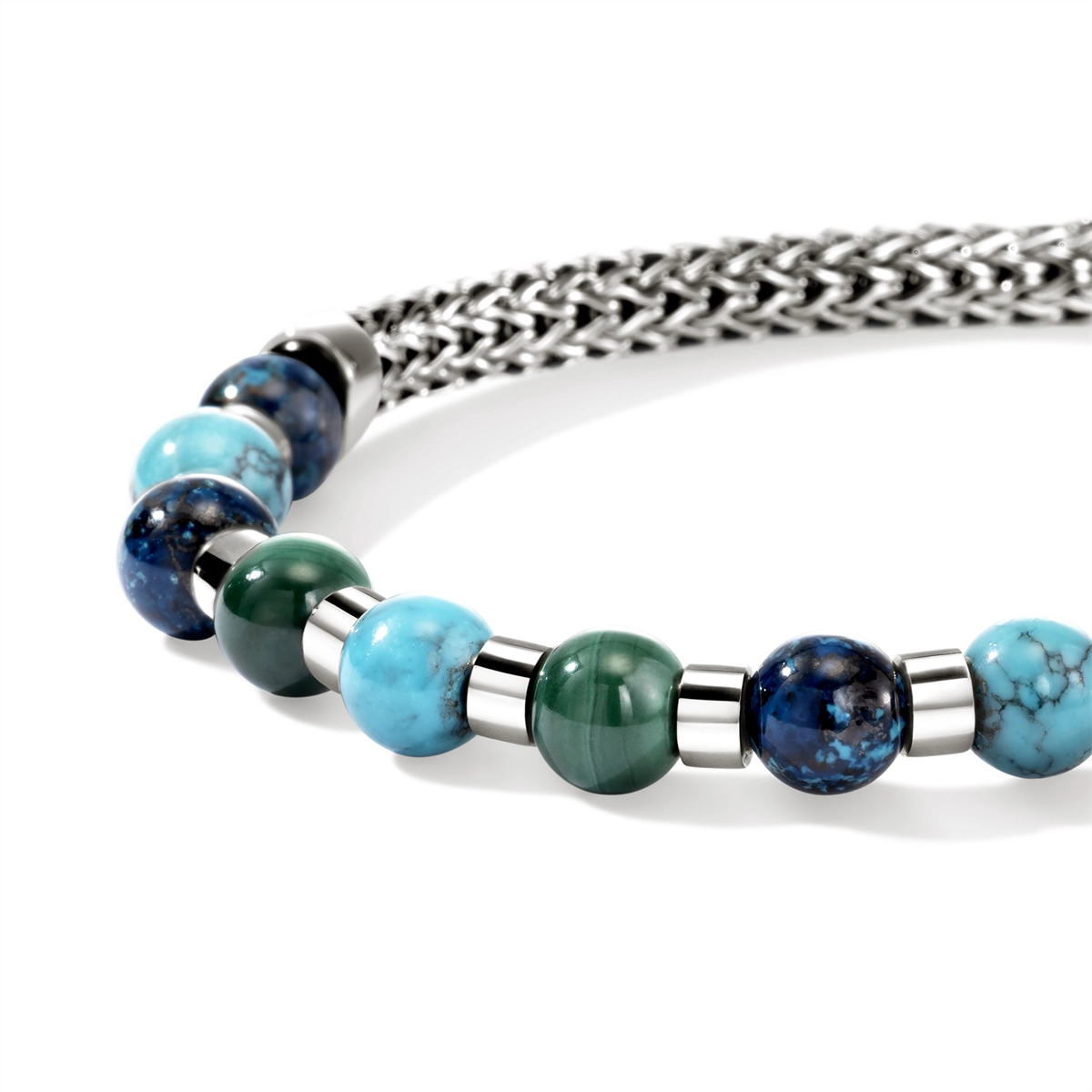 John Hardy Bracelets in Silver containing Other, Multi-gemstone, Turquoise BUS989601TQMHCRYXUL