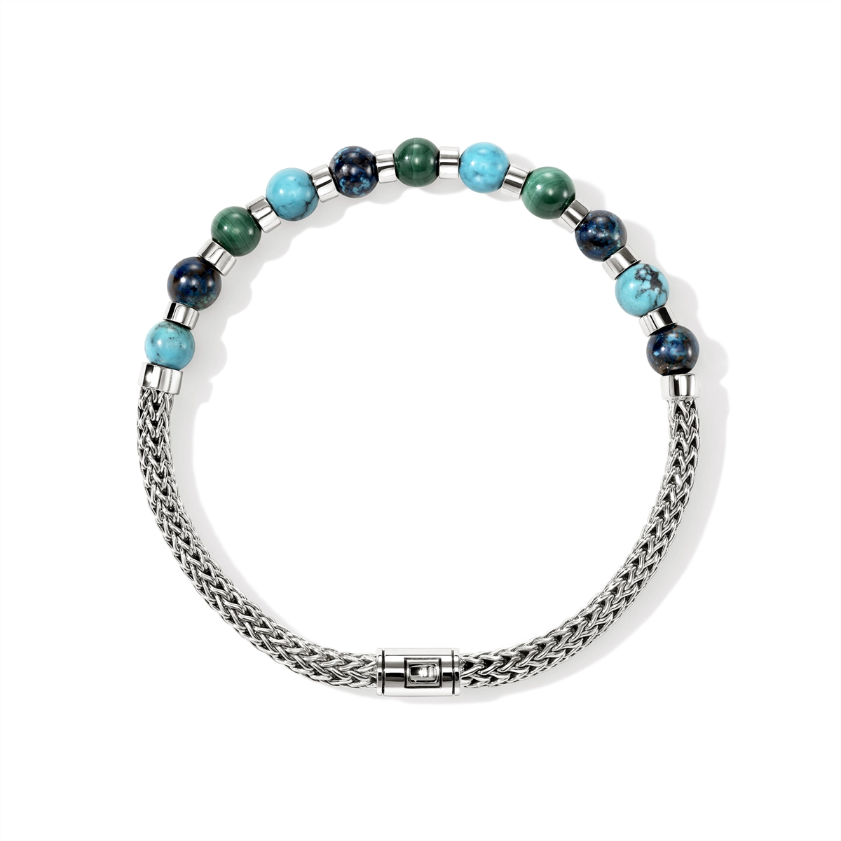 John Hardy Bracelets in Silver containing Other, Multi-gemstone, Turquoise BUS989601TQMHCRYXUL