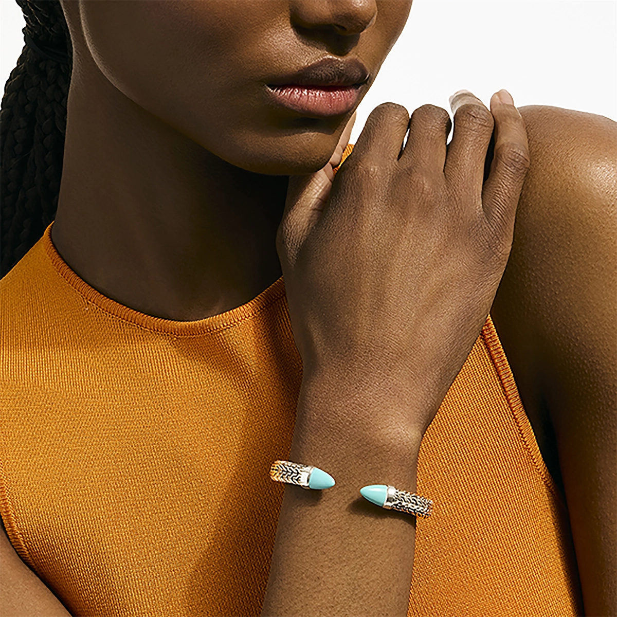 John Hardy Bracelets in Silver containing Turquoise CBS987961TQXM