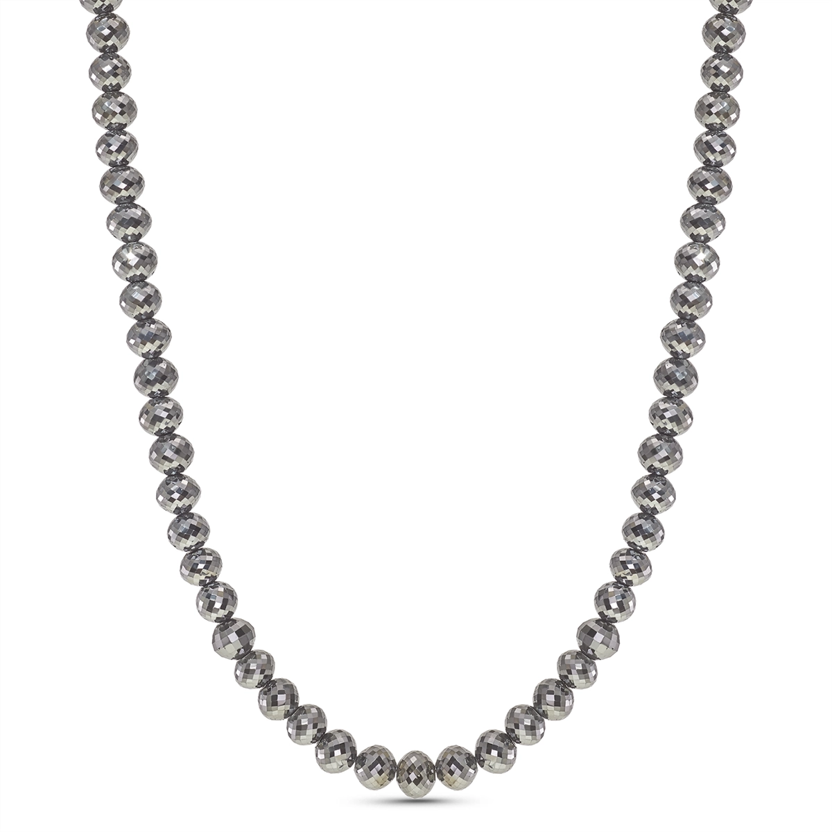 Necklaces Necklaces in White Gold containing Black diamond, Other 458310