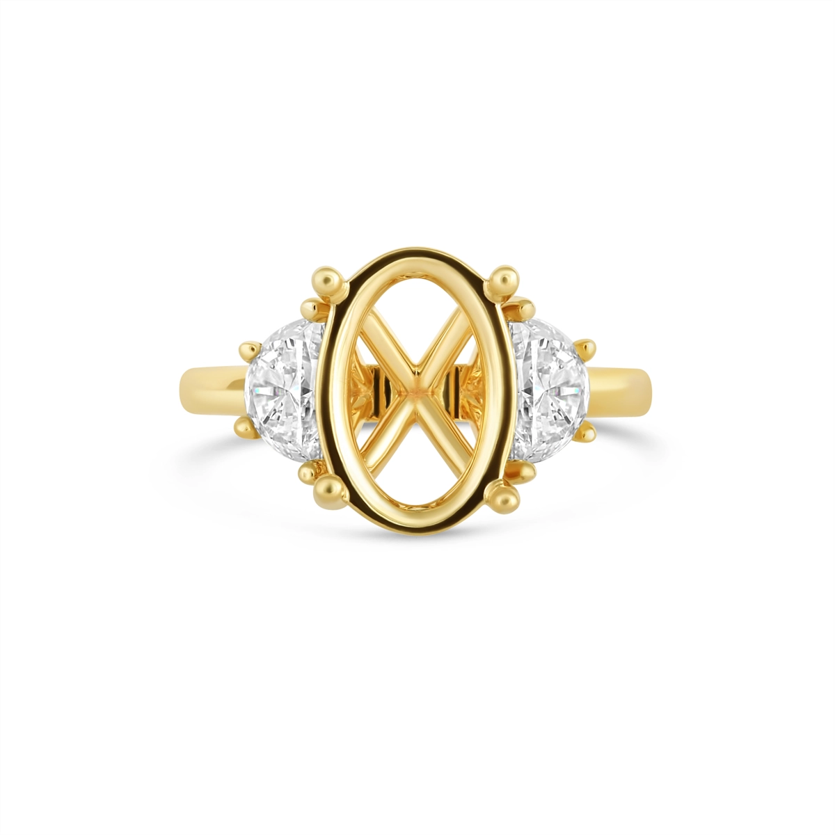 Engagement Collections Engagement Rings in Yellow Gold containing Diamond 458312