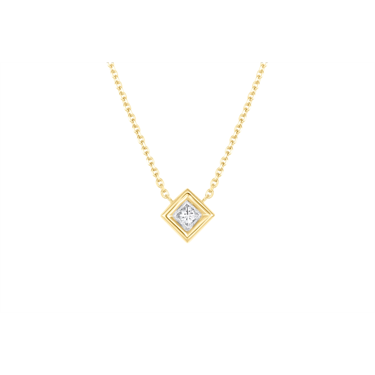 Necklaces Necklaces in Yellow Gold containing Diamond 458313
