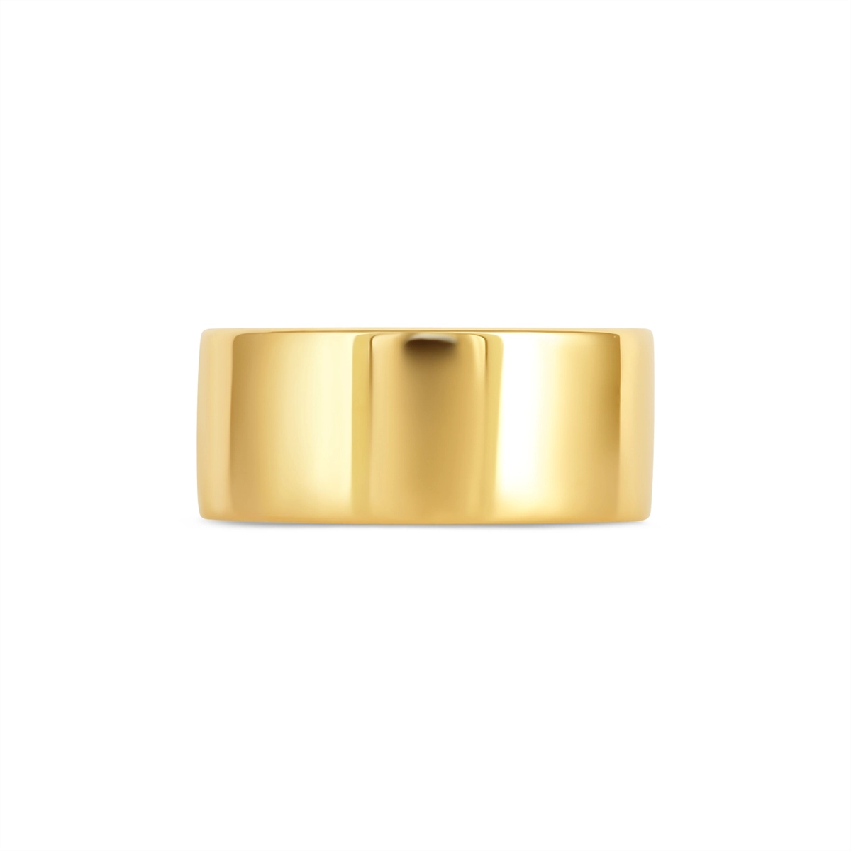 Mens Bands Engagement in Yellow Gold 458316