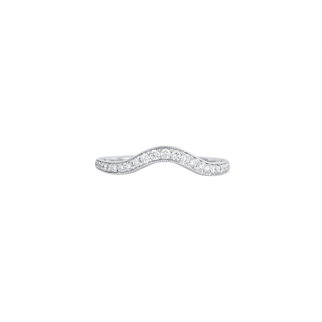 Gabriel & Co Wedding Rings in White Gold containing Diamond WB7293K44JJ