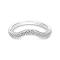 Gabriel & Co Wedding Rings in White Gold containing Diamond WB7293W44JJ