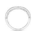 Gabriel & Co Wedding Rings in White Gold containing Diamond WB7293W44JJ