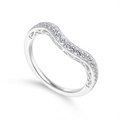 Gabriel & Co Wedding Rings in White Gold containing Diamond WB7293W44JJ