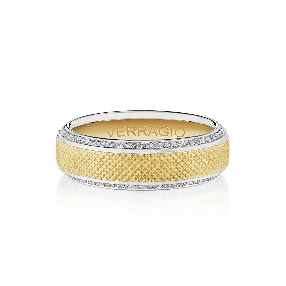 Verragio Wedding Rings in Mixed Metals containing Diamond 458361